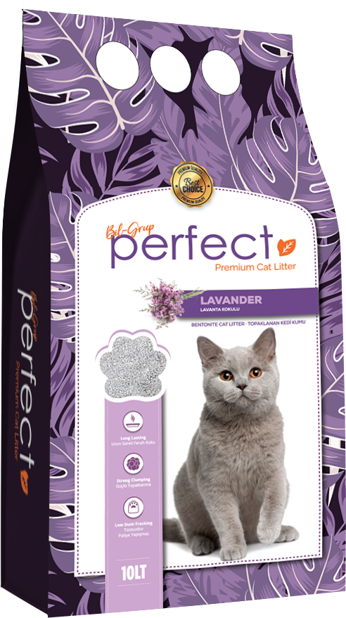 Bentonite Cat Litter With Lavander